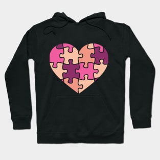 Puzzle Heart Hoodie